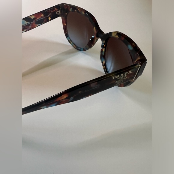 Prada Cat Eye Sunglasses Multicolor Frame 52 mm - Picture 8 of 9